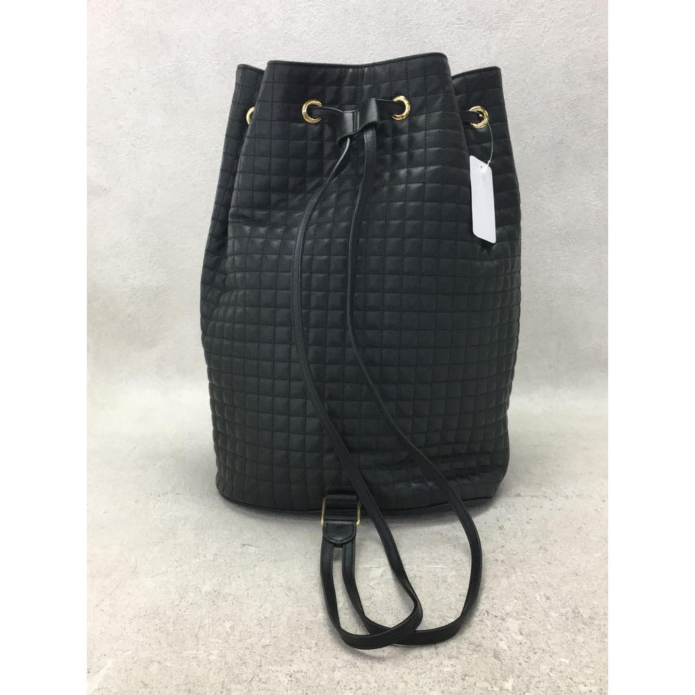 Celine Small Backpack Black Leather Shoulder Bag - image 4